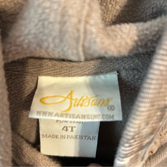 Cabela's Kids Camo Tan Hoodie size 4. Vintage. - Picture 5 of 6